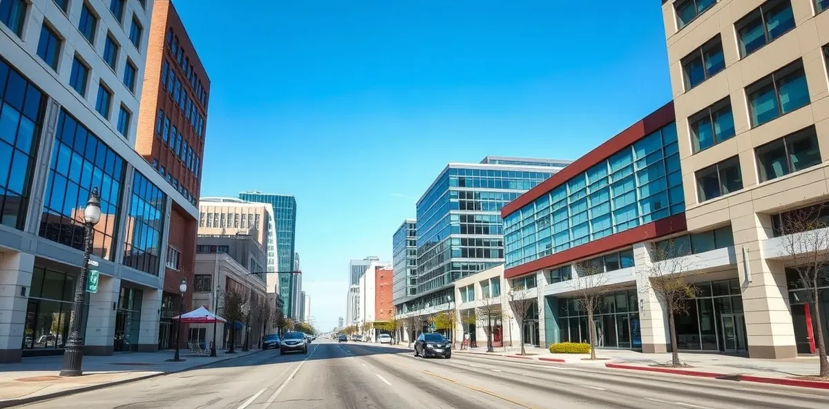 Arlington Texas residential neighborhoods with tree-lined streets and professional security systems