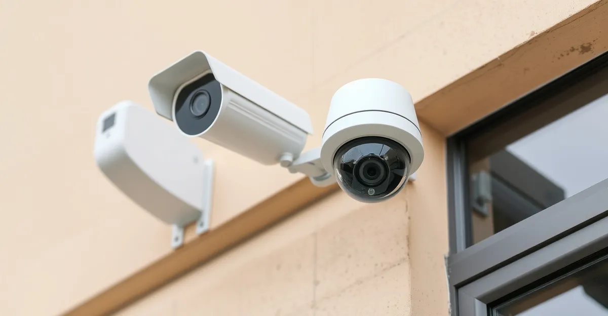Professional mounting hardware for secure camera installation and maintenance